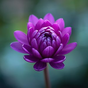 Lila virág Kör alakú Gyémántszemes kirakó