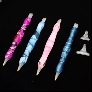 Bővíthető fejes toll gyémántszemes kirakóhoz több színben