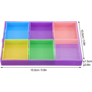 Négyzet alakú tálcák